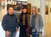 Con Miao Du y Diego Lope